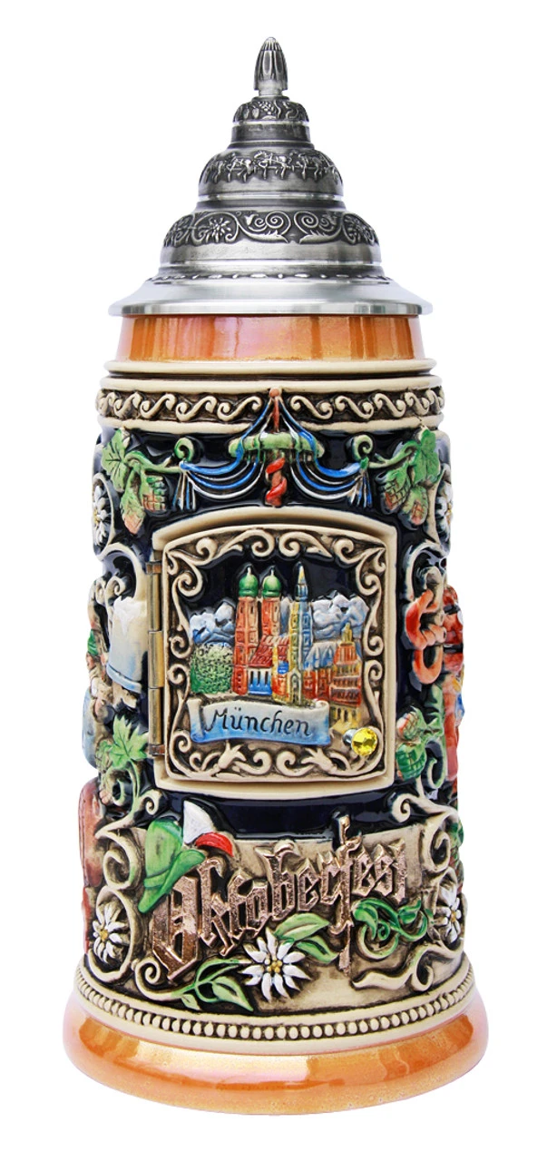 Window To Oktoberfest Munich Beer Stein 2 Window To Oktoberfest Munich Beer Stein - Image 2