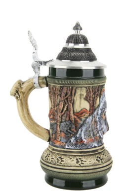 Wolf Beer Stein -German Beer Steins Sales Store Wolf Beer Stein KT7000Z LS SM 63109.1461699031