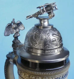 Red Baron Beer Stein 10 Red Baron Beer Stein -German Beer Steins Sales Store ZB19429015 Lid 02159.1401739396