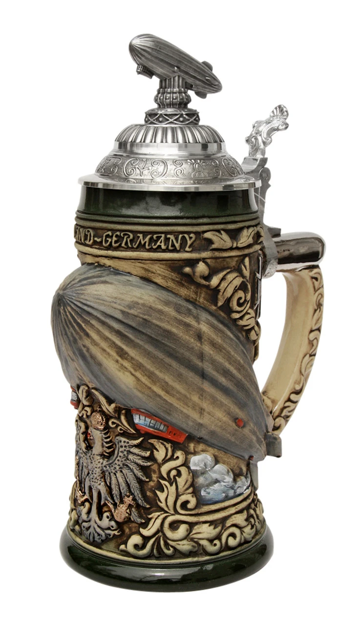 Zeppelin 3D Beer Stein Rustic 1 Zeppelin 3D Beer Stein Rustic